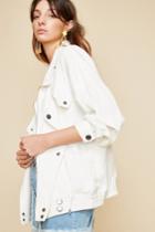 C/meo Collective C/meo Collective Get Right Jacket Ivoryxxs, Xs,s,m,l