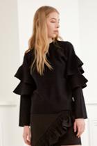 C/meo Collective Never Enough Knit Jumper Black