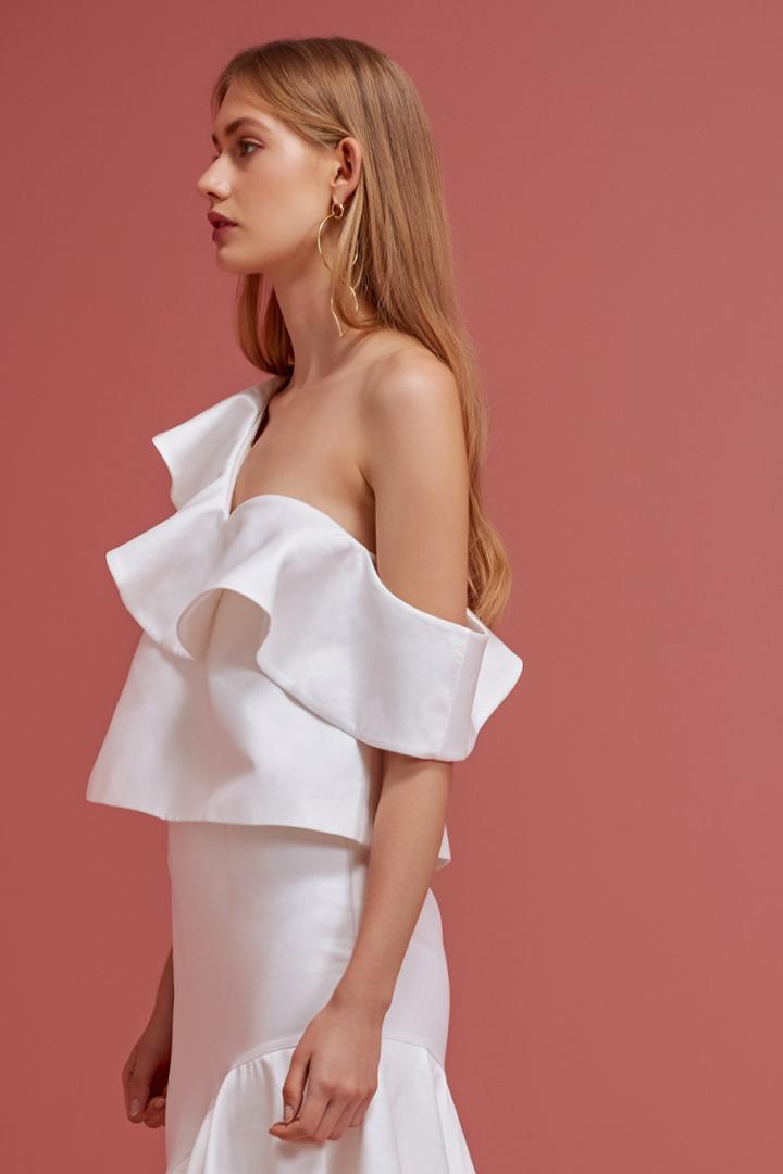 Keepsake Wallflower Top Ivory