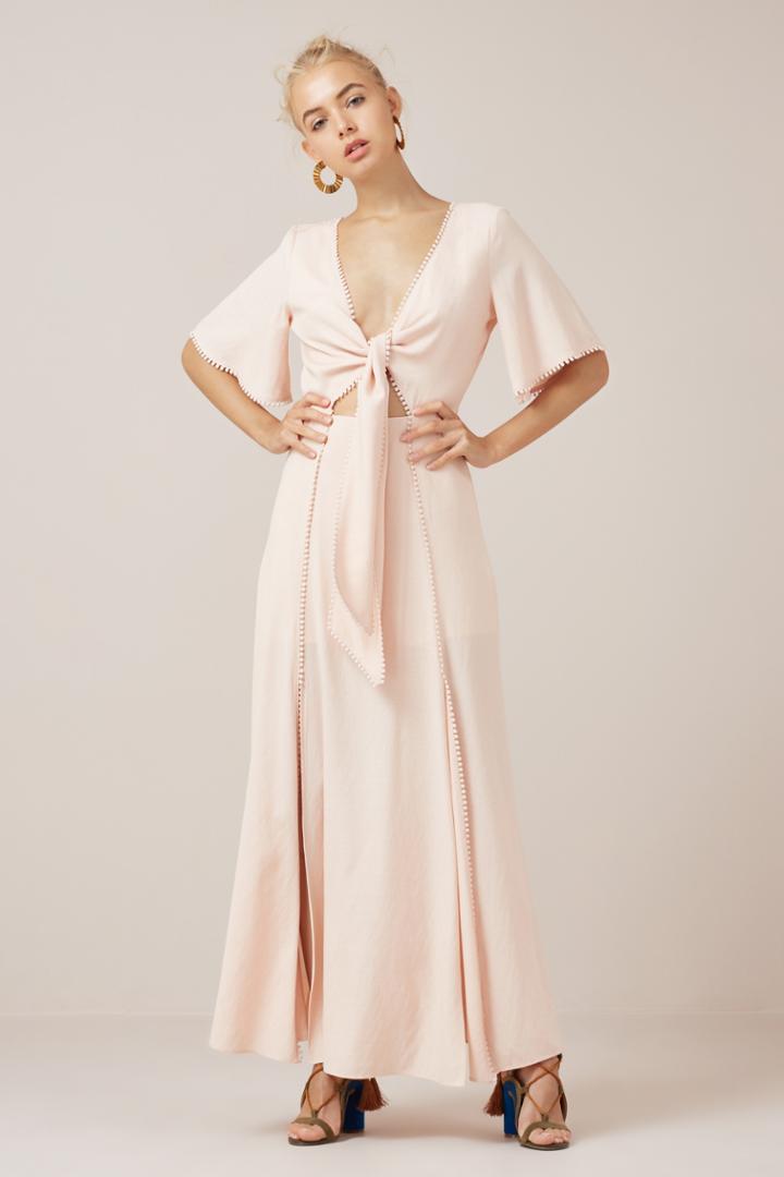 Finders Keepers Finders Keepers Salt Lake Maxi Dress Nude
