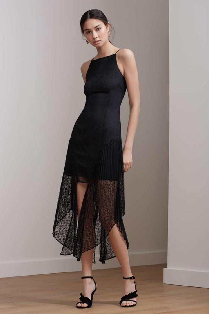 Keepsake Ignite Midi Dress Blackxxs, Xs,s,m,l