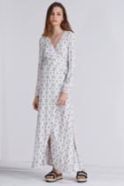 The Fifth Return To Paradise Long Sleeve Dress Light Tapestry Print