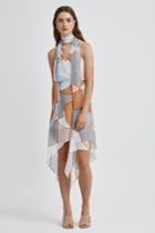 C/meo Collective Make It Right Short Sleeve Print Dress Llian Print Light