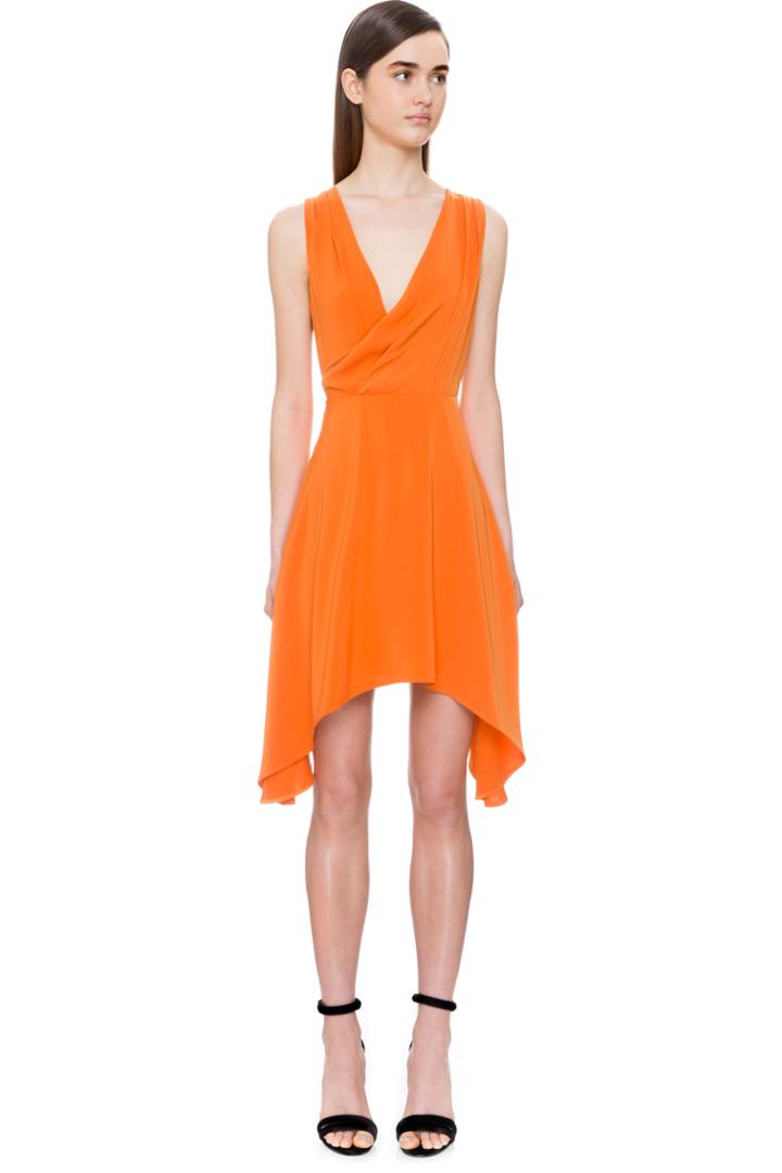 Keepsake Escape Mini Dress Tangerine