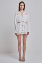 Finders Keepers Belle Playsuit Cloud