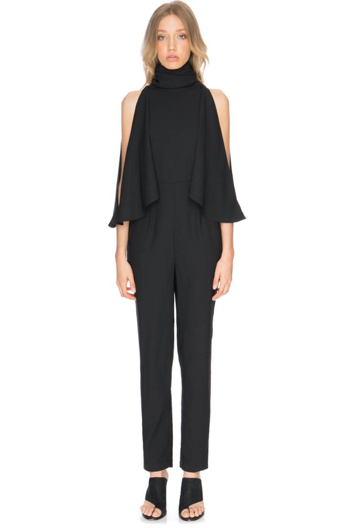 Finders Keepers Real Slow Jumpsuit Black