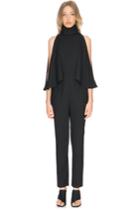 Finders Keepers Real Slow Jumpsuit Black