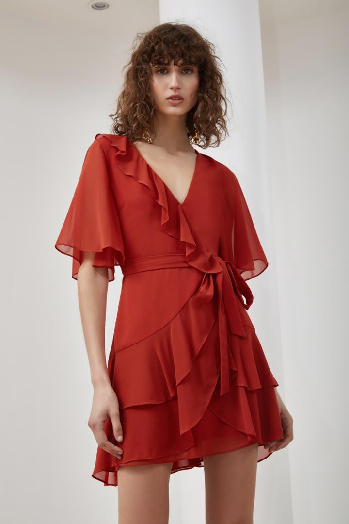 C/meo Collective C/meo Collective Allude Mini Dress Redxxs, Xs,s,m,l