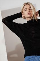 The Fifth Triangle Knit Black