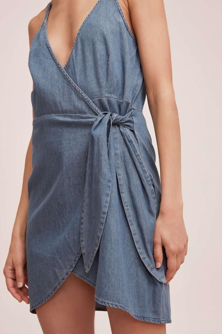 The Fifth Odyssey Dress Washed Out Indigom