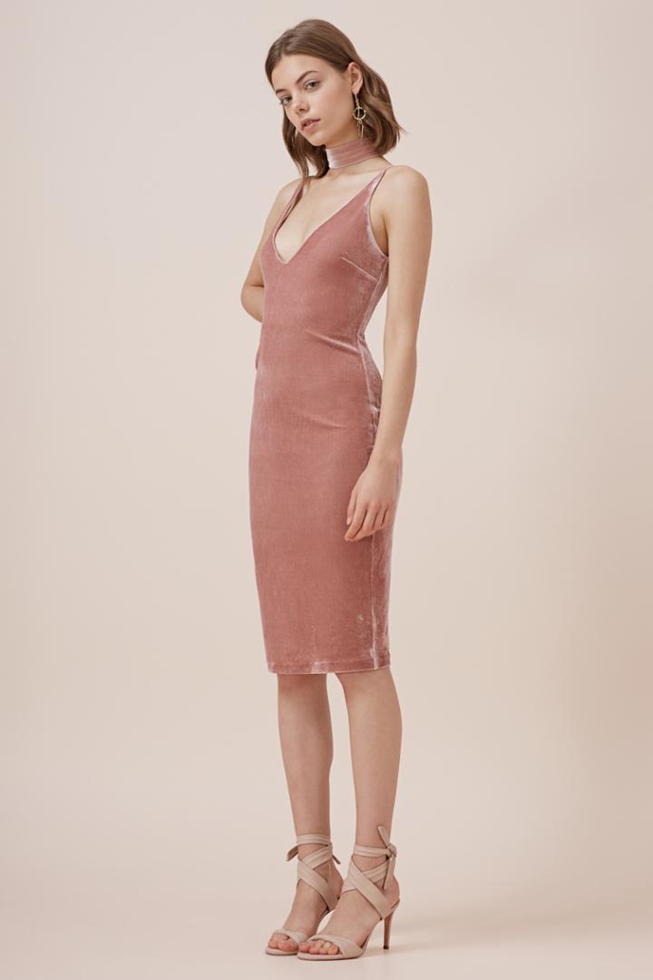 Keepsake Keepsake Eventually Midi Dress Shell