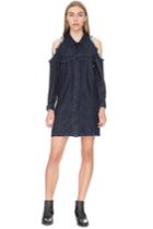 The Fifth Front Row Jacket Dress Deep Blue