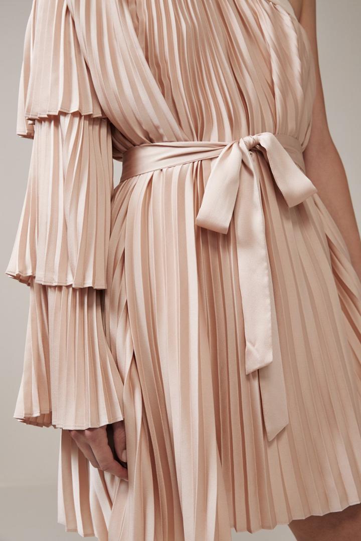 Keepsake Deep Water Mini Dress Latte