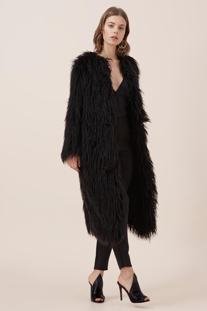 Keepsake Long Line Aurora Jacket Black