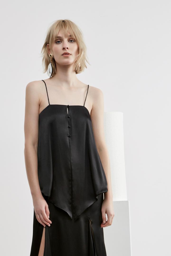 C/meo Collective Out Of Danger Top Black