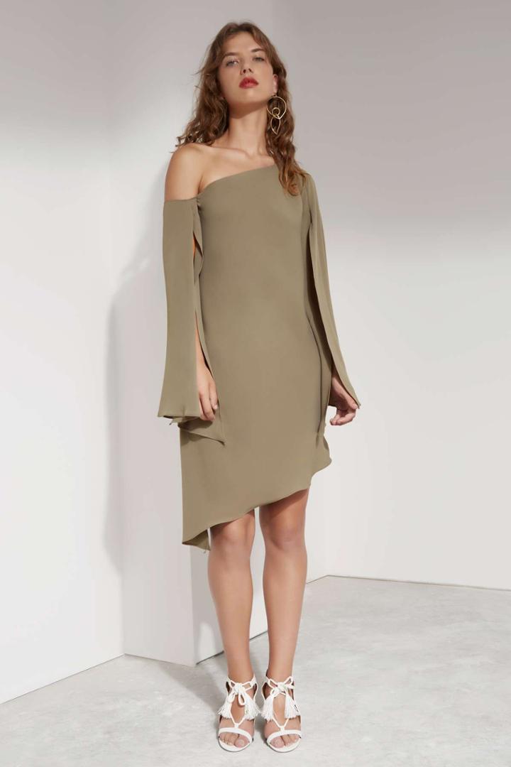 C/meo Collective C/meo Collective Beyond Me Dress Khaki