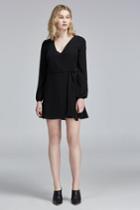 The Fifth Join The Party Long Sleeve Dress Black