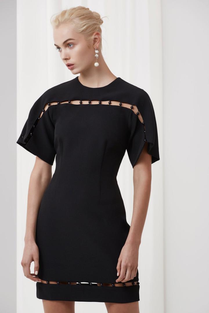 Keepsake Signals Mini Dress Black