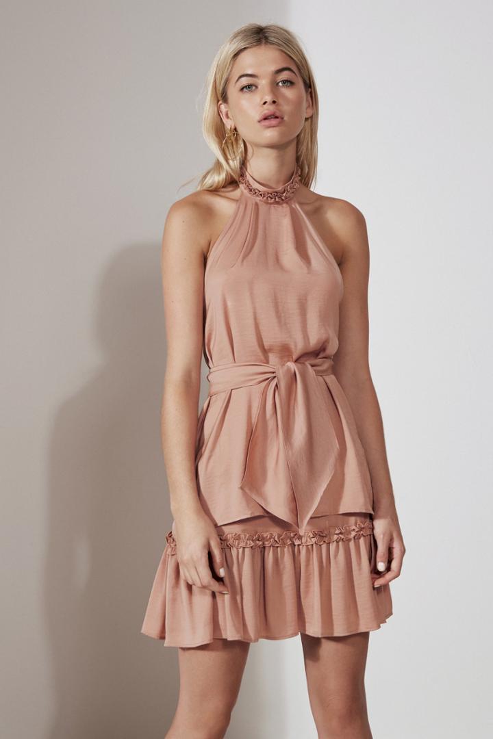 The Fifth Banjo Top Dusty Blush
