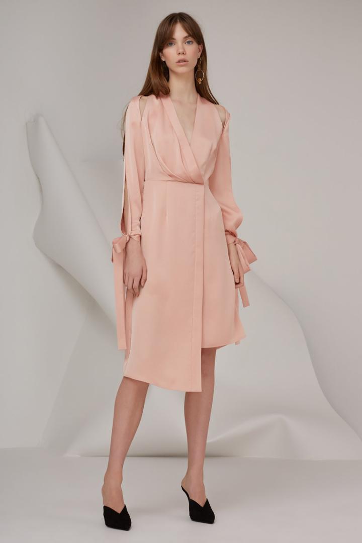 Keepsake Too Late Dress Blush