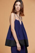 C/meo Collective Two Lanes Top Navy