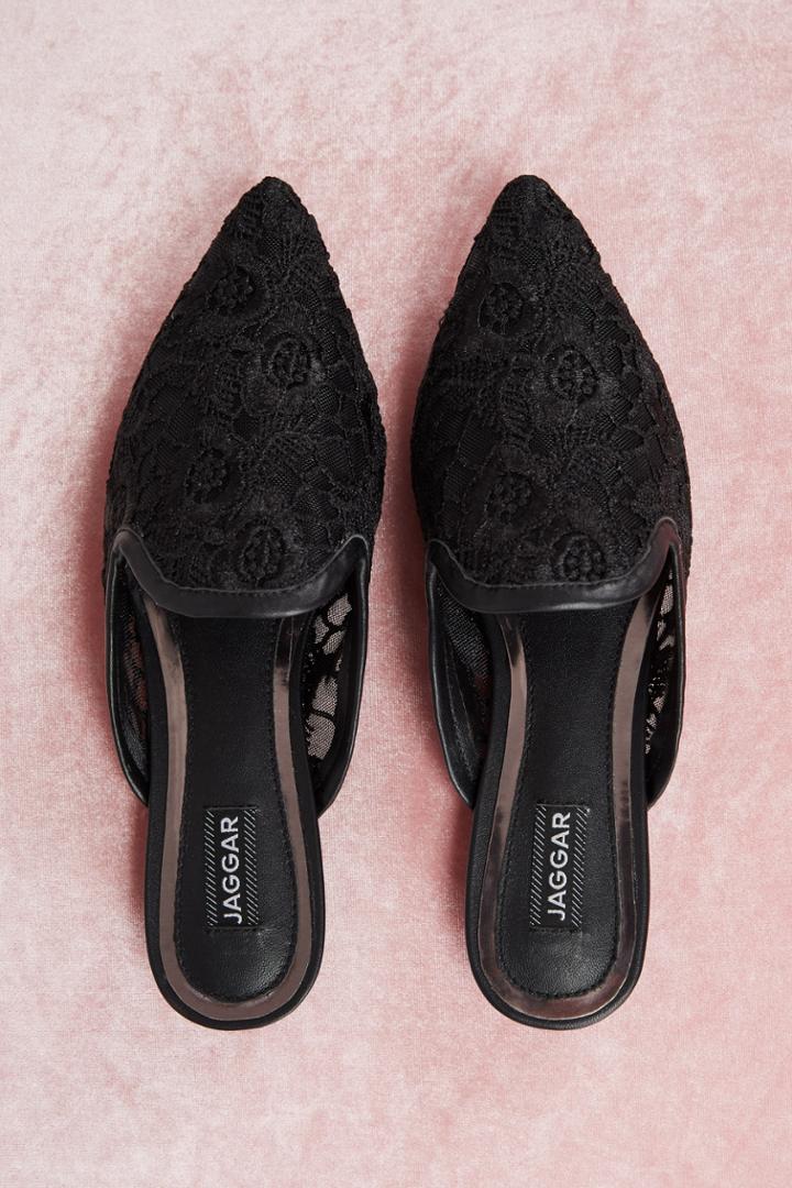 Jaggar Footwear Jaggar Footwear Aside Lace Flat Black41,37,39