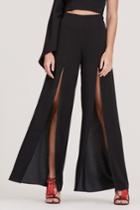 Finders Keepers Haunted Split Pant Black