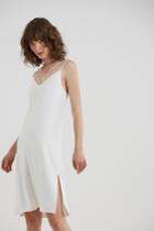 C/meo Collective Set In Stone Dress Ivory