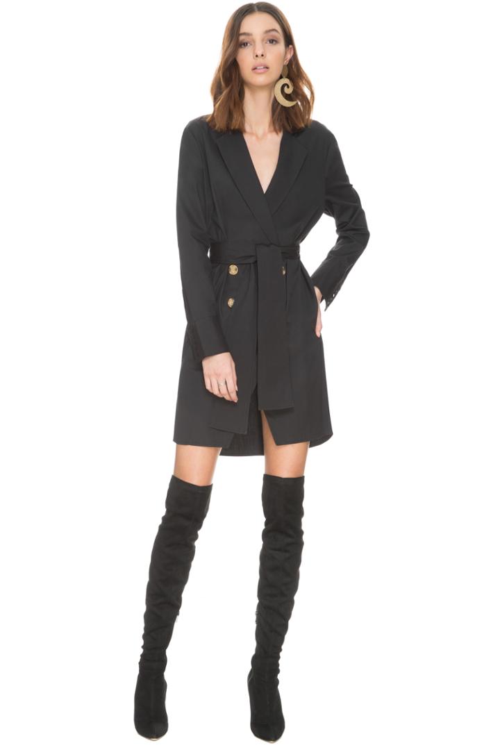C/meo Collective Into You Shirt Dress Black
