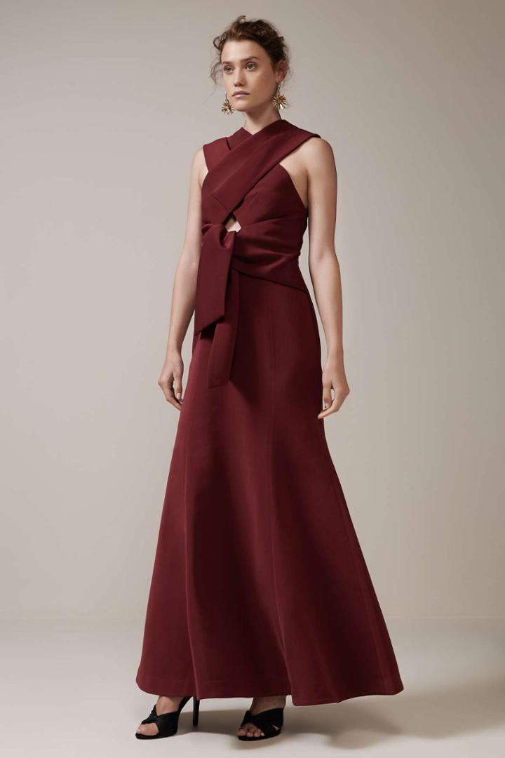 Keepsake Keepsake Hide And Seek Gown Plum
