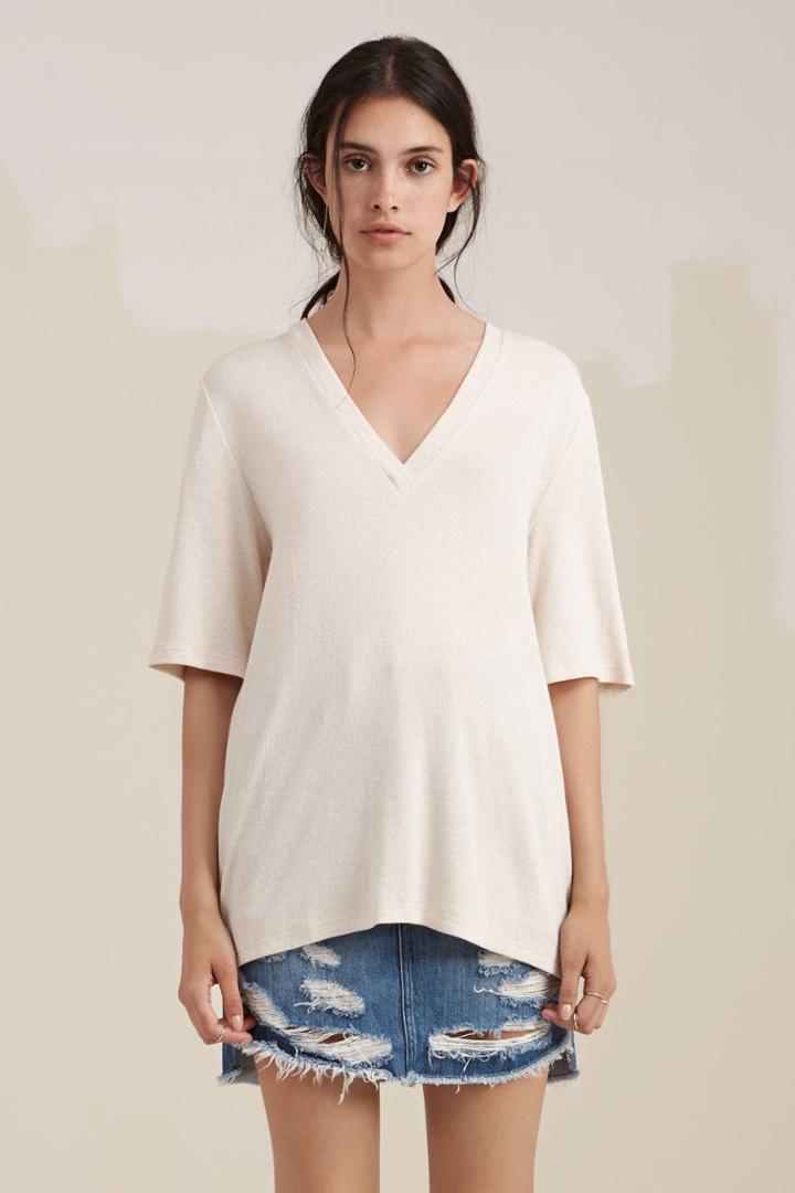 The Fifth Take Two T-shirt Oatmeal Marle