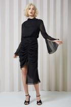 Keepsake Elevate Long Sleeve Dress Black