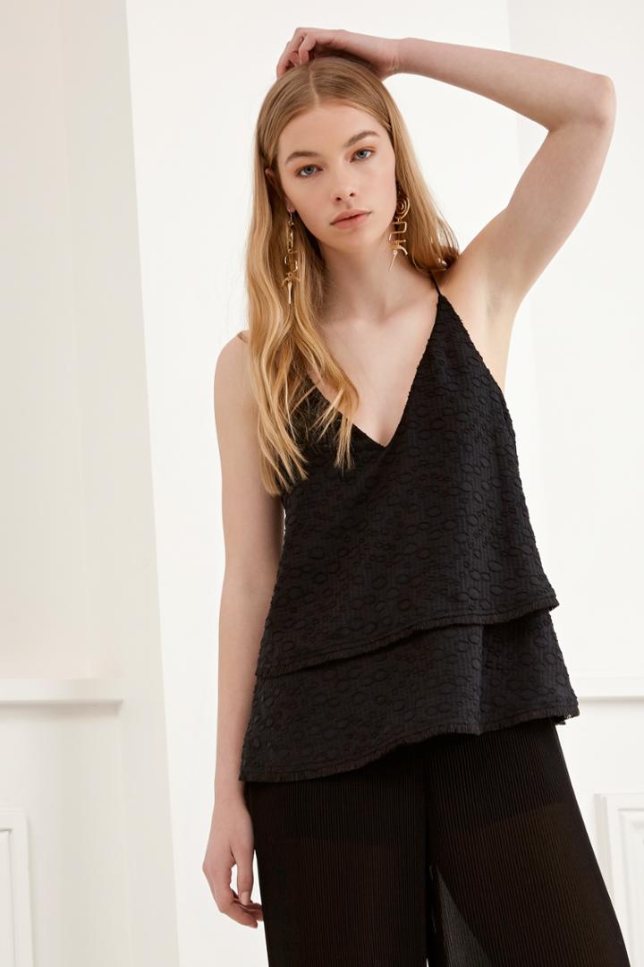 C/meo Collective Static Space Top Black