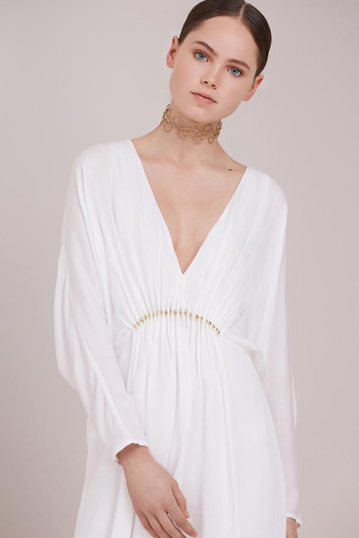 Keepsake Hurricane Mini Dress Ivory