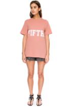 The Fifth The Wild One T-shirt Dusty Rose/ White Print