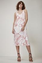 C/meo Collective Infinite Dress Ivory Stencil