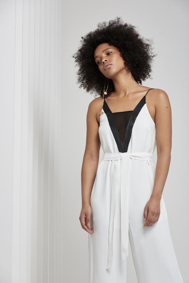 C/meo Collective Vivid Jumpsuit Ivory
