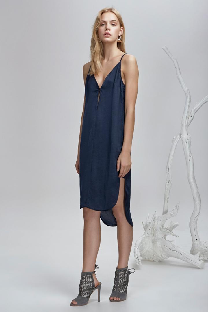 Finders Keepers Marco Dress Charcoal