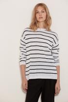 The Fifth Looking Glass Knit Black And White Stripe
