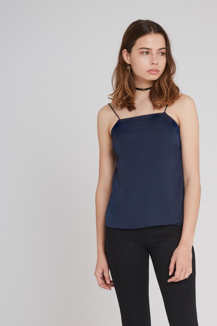 The Fifth The Nightingale Top Petrol Blue