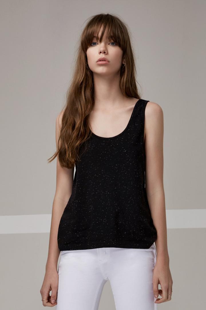 The Fifth Off Duty Singlet Charcoal Slub