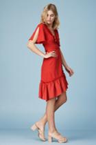 Finders Keepers Finders Keepers Memento Midi Dress Redxxs, Xs,s,m,l,xl