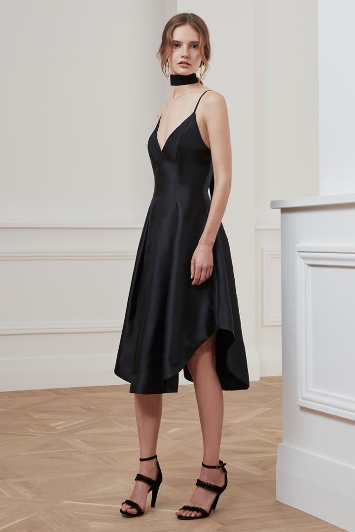 Keepsake Translate Midi Dress Black