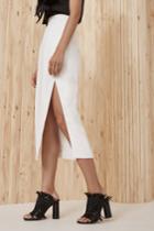 C/meo Collective Bound Together Skirt Ivory