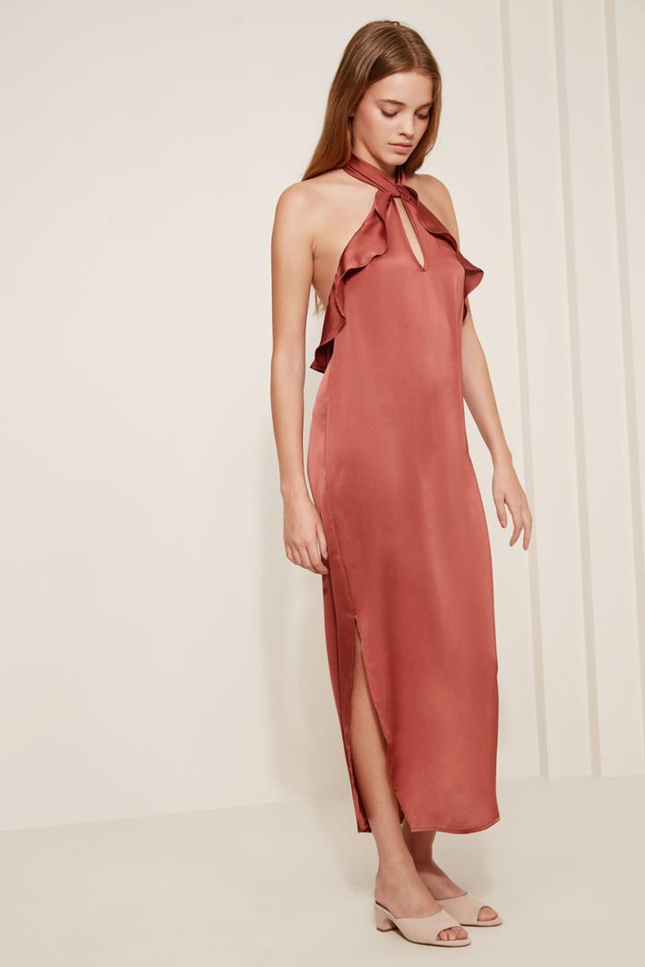 The Fifth The Fifth Lola Dress Cinnamon