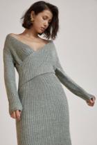 C/meo Collective Evolution Knit Dress Seafoam