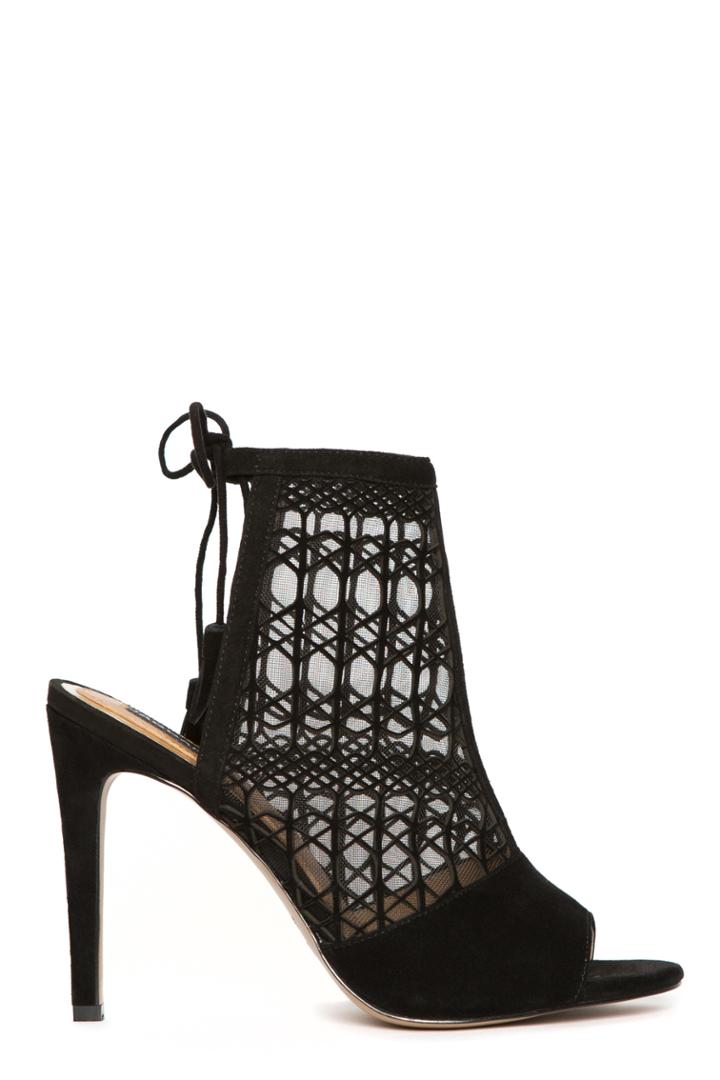 Jaggar Footwear Laser Heel Black