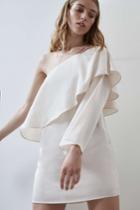 C/meo Collective C/meo Collective Nothing Even Matters Mini Dress Chalk
