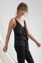 C/meo Collective Waiting For You Top Black