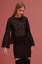 Keepsake Be The One Long Sleeve Top Black